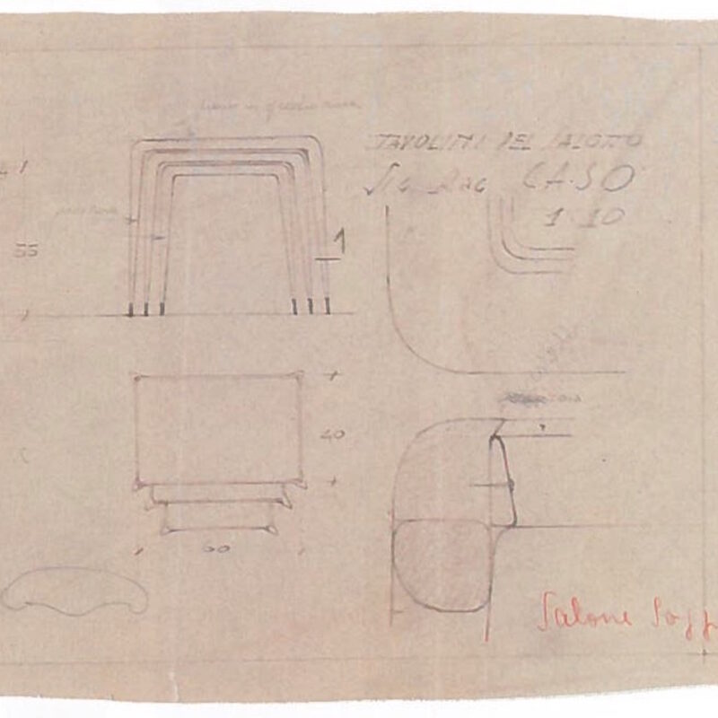 CASA C - DISEGNO DI TAVOLINO