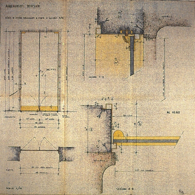 Casa M - Progetto porta