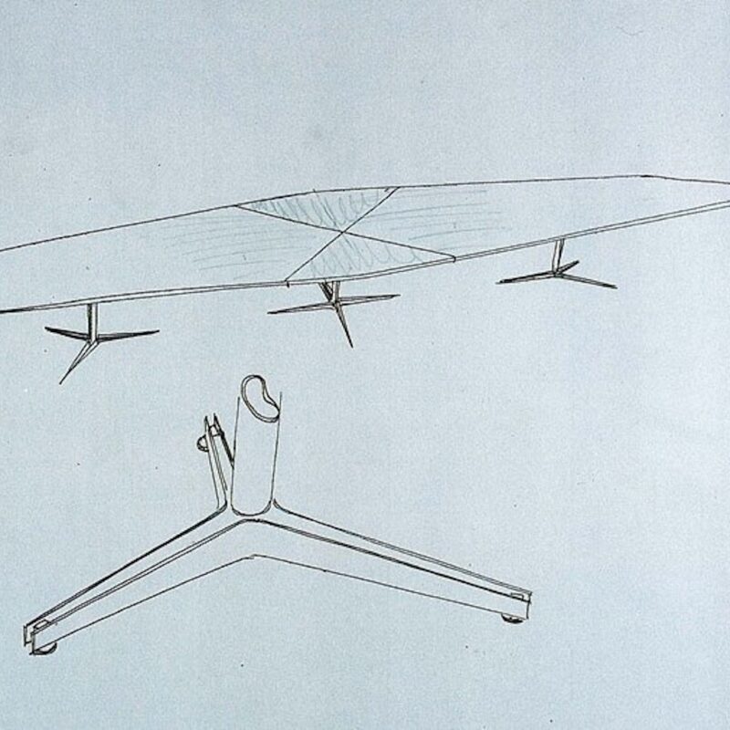 ENI - DISEGNO TAVOLO T58