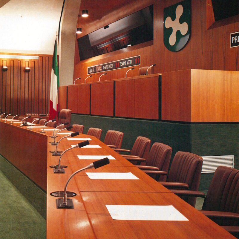 P125 - Aula del Consiglio Regione Lombardia