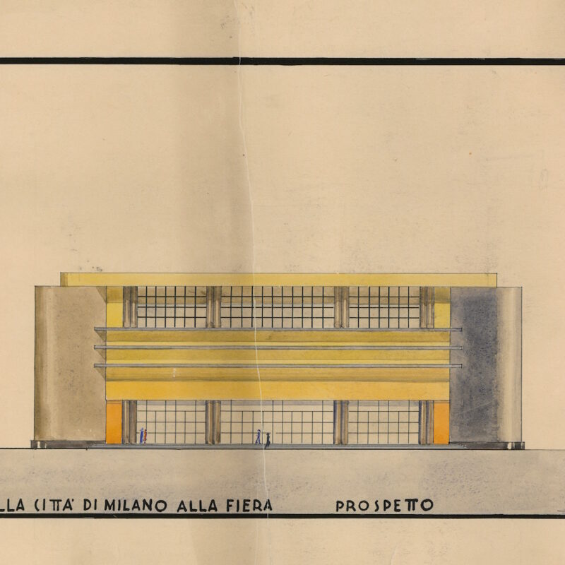 PADIGLIONE DELLA CITTA' DI MILANO - PROSPETTO