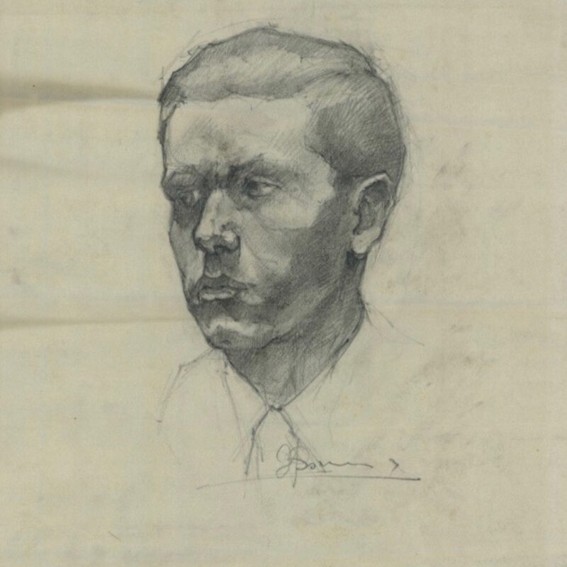 RITRATTO - ANNI '26-'29 ACCADEMIA DI BRERA