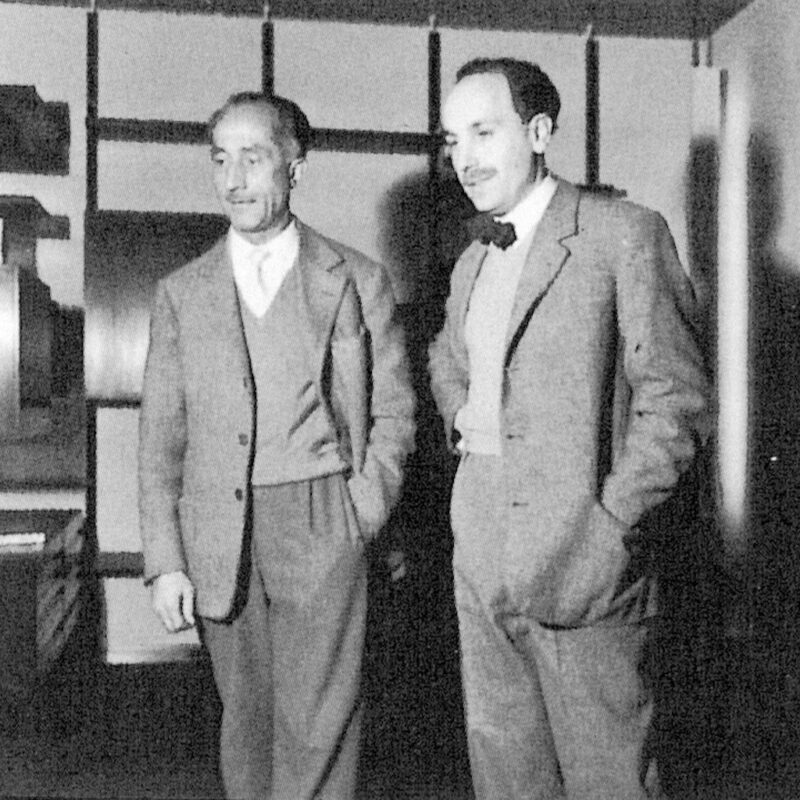 Eugenio Gerli e Bruno Sampellegrini